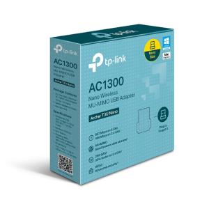 ARCHER-T3U NANO - AC1300 Nano MU-MIMO USB Adapter