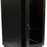 EU-EJS6822-GP - Eussonet 22U Floor Rack 600x800 Glass/Perf