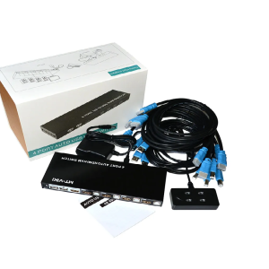 MT-VIKI MT-HK401 4-Port HDMI KVM Switch (4K@30Hz